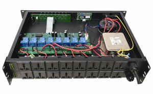 Séquenceur de puissance et conditionneur à 8 canaux avec une capacité de 40A pour les systèmes audio, vidéo et d'éclairage professionnels-P802A - Product Image 2