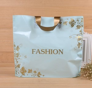 Fashion High Quality Costom Plastic Tote Bag Printed for Apparel Gift