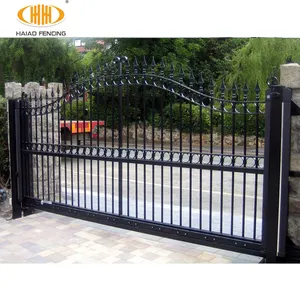 Made in China high quality wrought iron gate