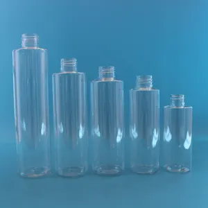 100% 純粋な素材10 ml ~ 1000mlコスモシリンダー形状ペット用プラスチックボトル化粧品用