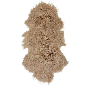 100% Genuine New Zealand Lamb Skin Fur and colorful mouton Rug Sheepskin Area Rugs for Livingroom