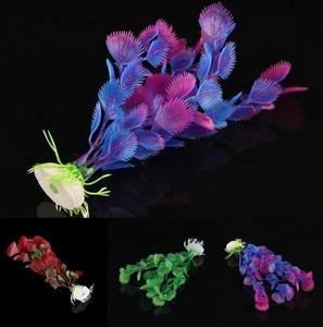 Acquario all'ingrosso decorazioni a buon mercato paesaggio artificiale piante acquatiche erba acqua - Product Image 2
