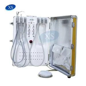 Hot sell dental mobile unit portable dental unit with silent air compressor