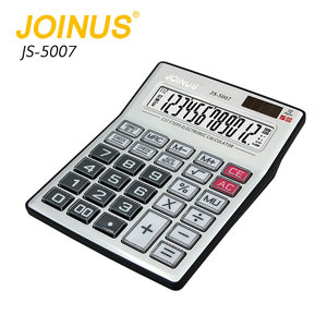 Joinus-calculadora Solar electrónica para oficina y escuela, pantalla Led de escritorio con logotipo personalizado, 12 dígitos, precio barato - Product Image 4