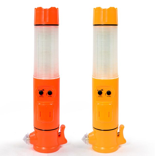 Светодиодный защитный молоток, многофункциональный автомобильный молоток, СВЕТОДИОДНЫЙ дорожный мигающий молоток, предупреждающий фонарь