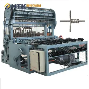 HTK Manufacturer Customized Wire Mesh Farm Weaving Wild Fence Making Machine