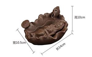 Riflusso di Bruciatore di Incenso di Ceramica Bastone di Incenso Titolare Della Decorazione Della Casa Aromaterapia Buddha Censer - Product Image 3