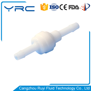 Mini 1/4 "pvdf Ozone nhựa chịu mài mòn một chiều mùa xuân kiểm tra không trở lại van - Product Image 5