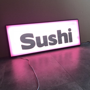 Quảng Cáo Ngoài Trời Treo Đăng Hiển Thị Tùy Chỉnh Không Thấm Nước 3d Acrylic <span class=keywords><strong>Led</strong></span> Light <span class=keywords><strong>Box</strong></span> - Product Image 5