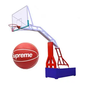 basketball spring loaded ring and backboard portable basketball stand