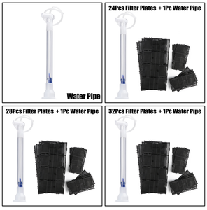 ตู้ปลาที่มีประสิทธิภาพภายใต้กรวดแผ่นกรองทรายด้านล่าง,พร้อมท่อกรองอากาศแบบยืดได้อุปกรณ์สำหรับตู้ปลา - Product Image 4