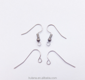 Nickel Miễn Phí Thép Không Gỉ Earwires Pháp Hooks Bông Tai Cá Móc - Product Image 4