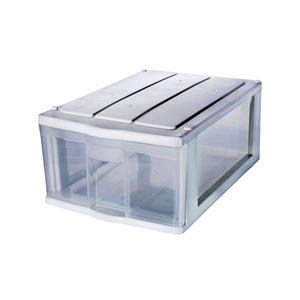 12-Liter Stackable <b>Storage</b> Box Pure Color Shoe Box Injection Plastic Rectangle Shape - Product Image 1