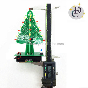 Kit de bricolage lampe LED à souder, arbre de noël - Product Image 3