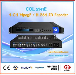 COL5141E 4 Kanal AV zu ASI IP Encoder