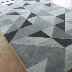 Grigio Piccolo <span class=keywords><strong>Piastrelle</strong></span> <span class=keywords><strong>di</strong></span> Ceramica Modello Velluto Shag Tappeto - Product Image 2
