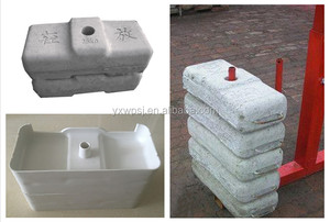 Moule en plastique pour entretoise en béton pour contrepoids de grue (<span class=keywords><strong>PZK</strong></span>-1) Deux moules par ensemble - Product Image 4
