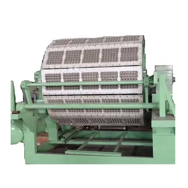 เครื่องผลิตเยื่อกระดาษรีไซเคิลที่เป็นที่นิยมในอินเดียราคาโรงงาน16lbs 18lbs 20ปอนด์6000ชิ้นต่อชั่วโมงถาดไข่