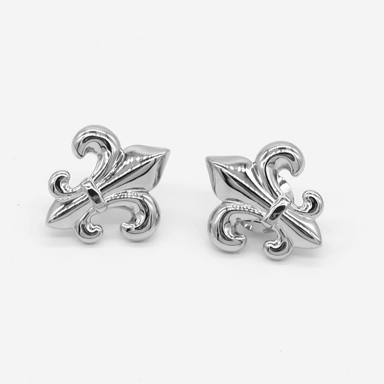 Logo personnalisé fleur de lis épinglette effectuer des fournitures