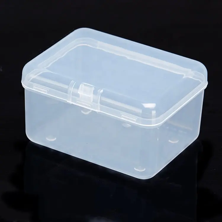 Caja de plástico transparente apilable para chupete de bebé, almacenamiento para chupete de bebé