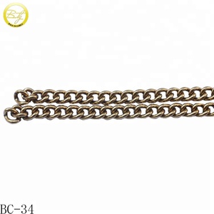 Haute qualité métaux chaîne or décoratif portefeuille chaîne en métal <span class=keywords><strong>pour</strong></span> sacs <span class=keywords><strong>à</strong></span> bandoulière - Product Image 3