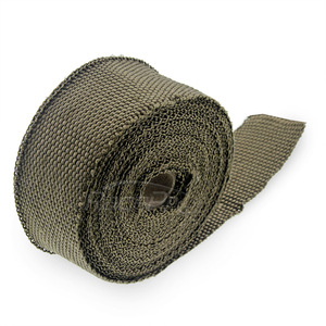 RACEPRO Universal Motorcycle Fiberglass <strong>Exhaust</strong> Header Pipe Heat Wrap <strong>Tape</strong> W/ 5 Steel Ties - Product Image 5