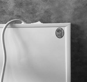 SS Series Infra Painted Heaters Wall Mounted Electric Infrared Heaters Decorative Heating Panel with WIFI Thermostat - Product Image 4