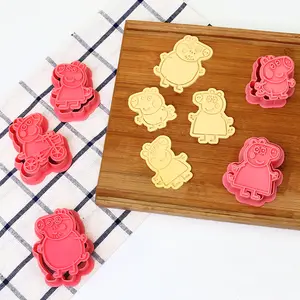 XC Pigge خنزير قوالب لصناعة البسكويت خبز أداة من خلال DIY كوكي كعكة