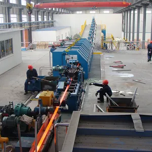 Small Continuous Casting Machine 12 Rack Rolling Mill Copper Die Casting Machine