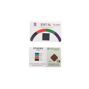 주문 Pantone 색깔 플라스틱 PVC 액정 기술 긴장 정취 시험 카드 - Product Image 1
