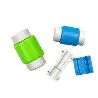 Protezione per cavo USB in PVC multicolore risparmiatore per cavo rotto per cavo di ricarica Mobile