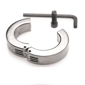 In-dia 1.5 "CBT Heavy Metal <span class=keywords><strong>Cock</strong></span> Ring Ball <span class=keywords><strong>Stretcher</strong></span> Weight Sex Toy pour hommes - Product Image 3