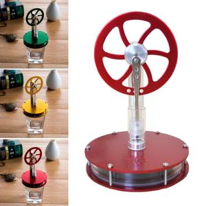 Modèle de <span class=keywords><strong>moteur</strong></span> <span class=keywords><strong>Stirling</strong></span> à <span class=keywords><strong>basse</strong></span> température Gelsonlab HS-DCW-02, chaleur, vapeur, jouet scientifique pour enfants - Product Image 5