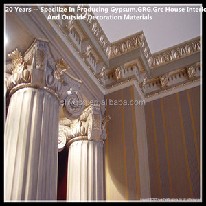 Decorazione di interni Lampadario Supporto Soffitto di Gesso Medalion Pannello Quadrato - Product Image 3