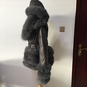 <span class=keywords><strong>Doudoune</strong></span> en fourrure véritable pour <span class=keywords><strong>femme</strong></span>, manteau nouveau style <span class=keywords><strong>doudoune</strong></span> d'hiver 2019 avec <span class=keywords><strong>capuche</strong></span> - Product Image 2