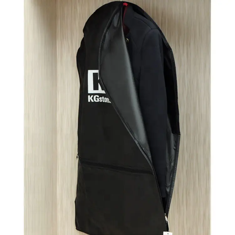 Travel Foldable Garment Suit Bag Garment Suitcase Combination Suits Canvas Clutch Handbag Suit Cover Wholesale