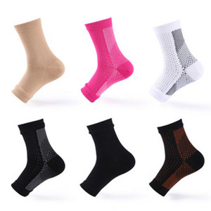 Calcetines de compresión de alta calidad para hombre y mujer, con fascitis, manga de pie, alivio del dolor del talón y tratamiento de soporte de arco