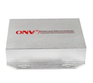 ONV OEM Ekstender Ethernet 100 W, Repeater PoE Transmisi Jarak Jauh 1000 Meter (PSE-PD3301) 10/15.4/100 M