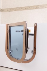<span class=keywords><strong>Vasca</strong></span> <span class=keywords><strong>da</strong></span> <span class=keywords><strong>Bagno</strong></span> Moderna Rettangolare 1,65m <span class=keywords><strong>in</strong></span> Acrilico e <span class=keywords><strong>Acciaio</strong></span> Inox per Disabili e Anziani con Funzione Massaggio e Scarico - Product Image 4