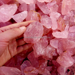 Cristaux <span class=keywords><strong>de</strong></span> quartz rose brut naturel en gros pour la décoration - Product Image 4