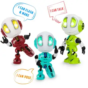 tobot oyuncaklar w Suppliers-Şarj edilebilir konuşan robot oyuncaklar alaşım mini vücut robot can tekrarlar sesini mini akıllı interaktif eğitici oyuncaklar