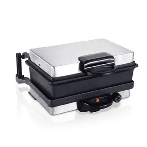 2000w Electric Grill Double Non-stick Coating Roasting and Baking Casserole Contact Grill