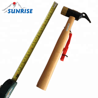 83033-H-2 # Martillo de cobre con mango de madera Uso industrial al aire libre Clavijas de bronce para tienda OEM Martillo de mazo de garra de fundición