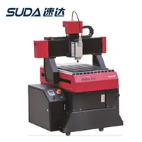 SUDA-máquina de grabado portátil SD5040, CNC, para latón, acero y aluminio