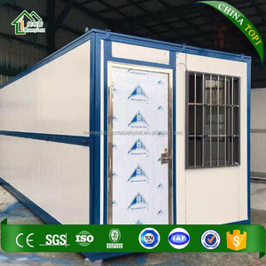 SANDWICH panel prefab steel structure folding 20ft 40ft container house maurice - Product Image 6