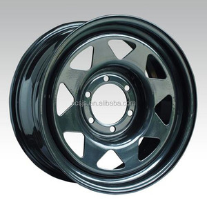 Prix bon marché <span class=keywords><strong>remorque</strong></span>/voiture/camion pièces <span class=keywords><strong>de</strong></span> rechange, <span class=keywords><strong>13</strong></span> "/14"/15 "/16" jante en acier, <span class=keywords><strong>roue</strong></span> en alliage - Product Image 4