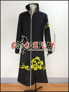 Disfraz de Cosplay de Anime de una pieza, 2 años más tarde, Trafalgar, capa de la ley, nuevo, en Stock, Halloween, Navidad, fiesta, uniforme - Product Image 1