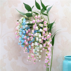 S-1237 2019ร้อนขายปรับแต่งเจ้าสาวช่อดอกไม้ดอกไม้ประดิษฐ์ Lily Of The Valley สำหรับงานแต่งงาน - Product Image 2