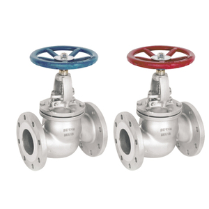 JIS tiêu chuẩn f7301 DN15-65 Van cầu biển thông qua mặt bích tắt kết thúc 5K cấu trúc dừng bằng tay bằng đồng - Product Image 1