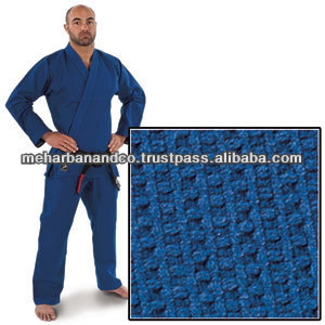 Uniforme de Jiu-Jitsu Brasileño Personalizable y Cómodo, 100% Algodón con Tejido Dorado - Product Image 4